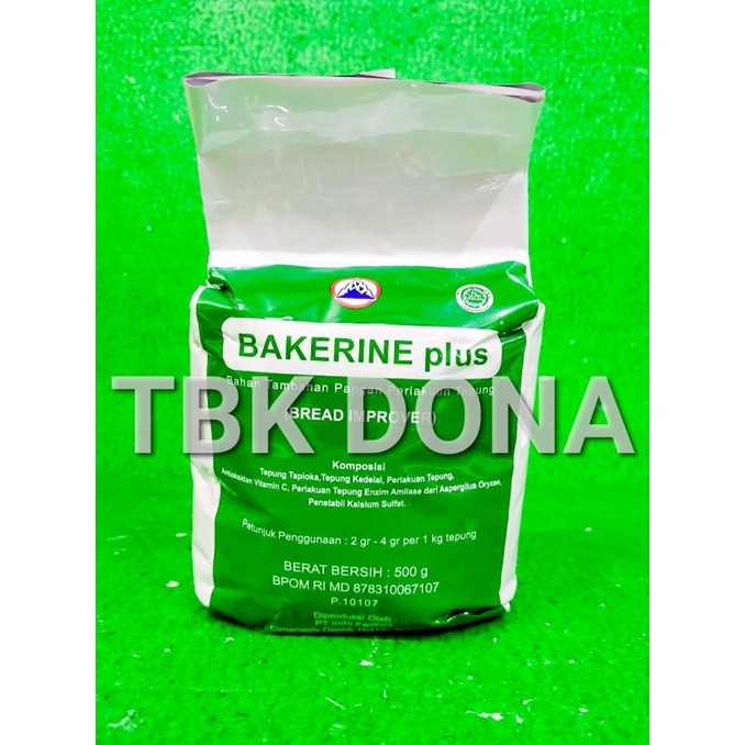 

Pengembang Bakerine Plus Bread Improver 500gr DISKON Kode 801