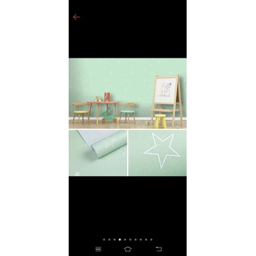 wallpaper hijau bintang