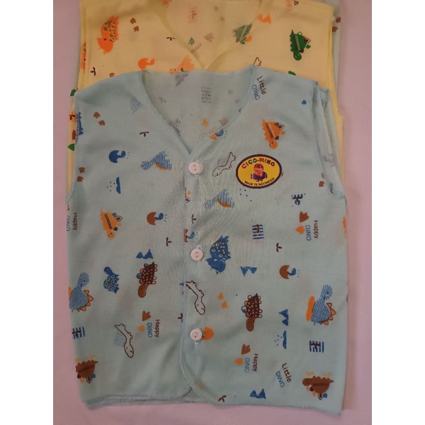 6 pis baju lekmong prin dino  0-6
