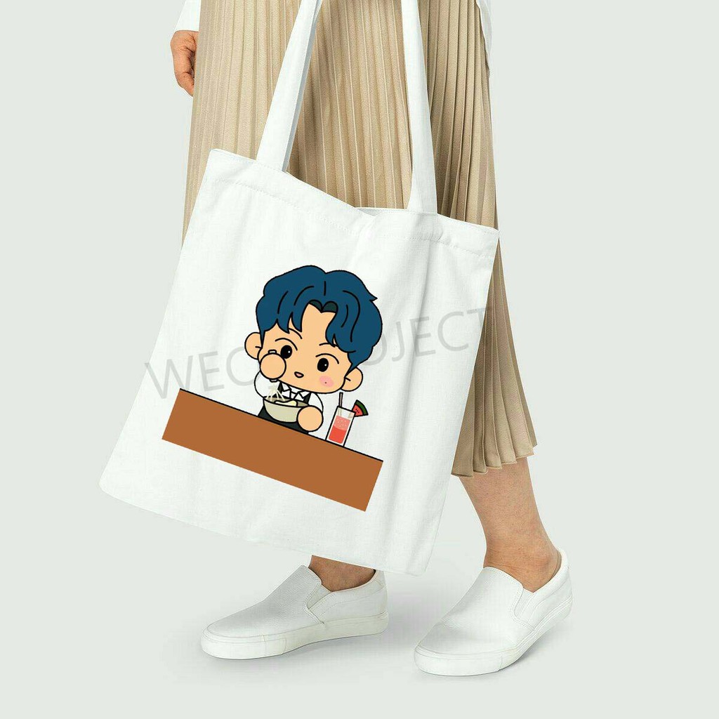 TOTE BAG KANVAS / TOTE BAG WANITA / TOTE BAG NCT 127