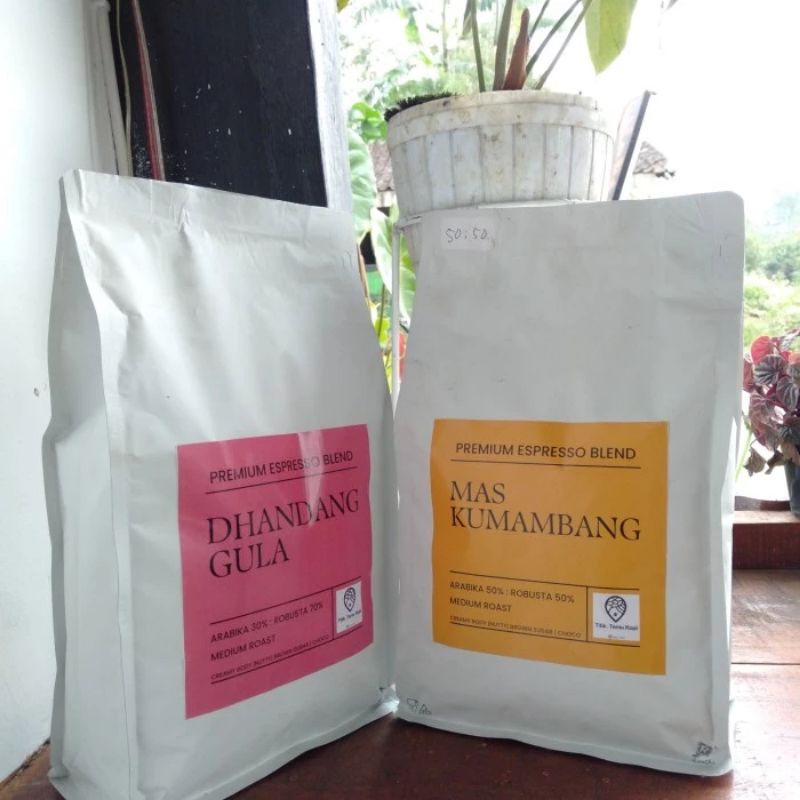 

kopi susu houseblend premium 1 kg arabika 50: robusta 50