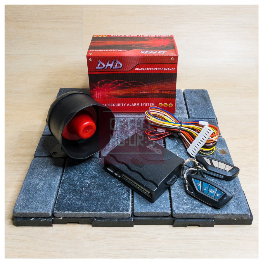 Car Alarm System Anti Theft - Alarm Mobil Anti Maling - DHD