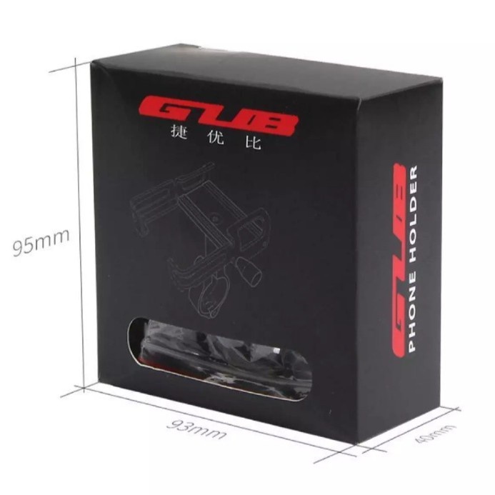 GUB P10 Holder handphone Alumunium Alloy Bicycle Phone Holder ORIGINAL