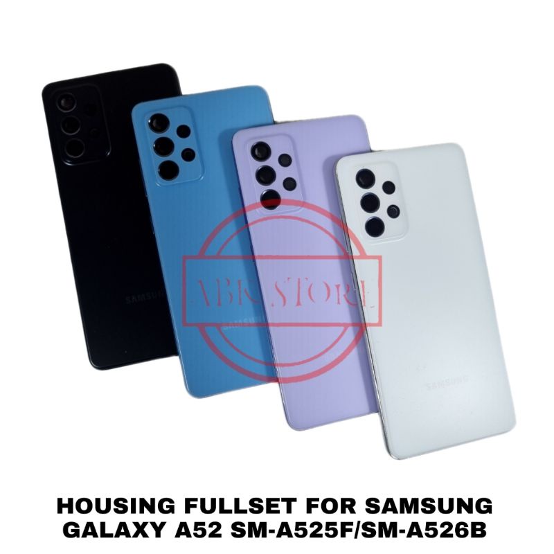 BACK CASING KESING HOUSING FULLSET SAMSUNG GALAXY A52 / A52S