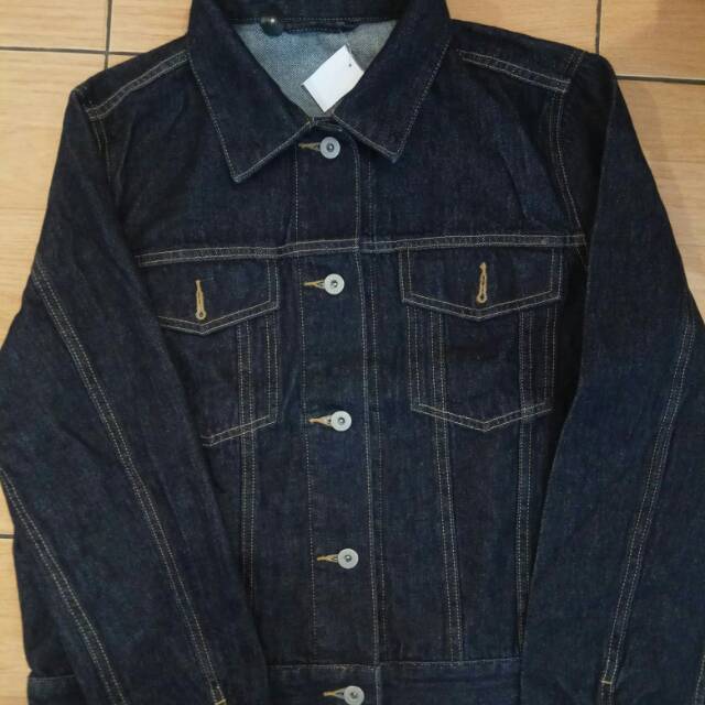 JAKET DENIM GU by UNIQLO