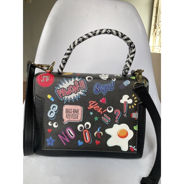 Huer Eye Theme Stachel Sling Bag Preloved