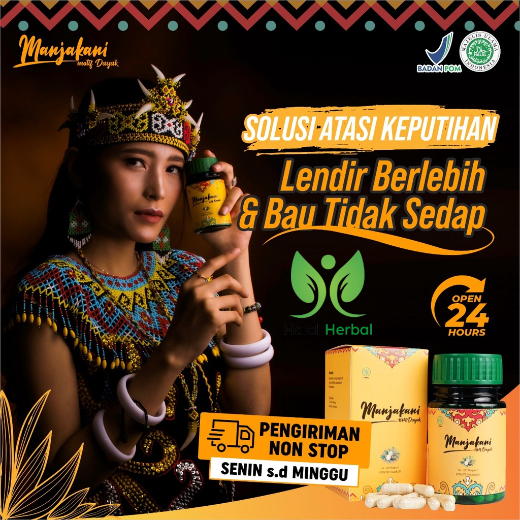 Jual Fresh Manjakani Dayak Obat Herbal Keputihan Miss V Gatal Bau