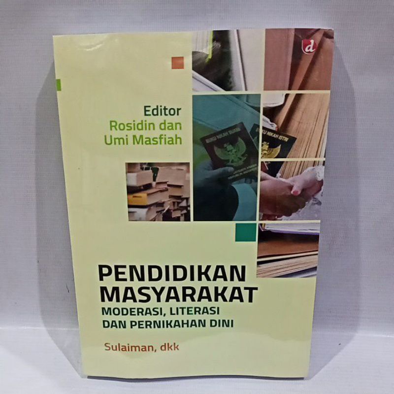 

buku pendidikan masyarakat moderasi literasi dan pernikahan dini