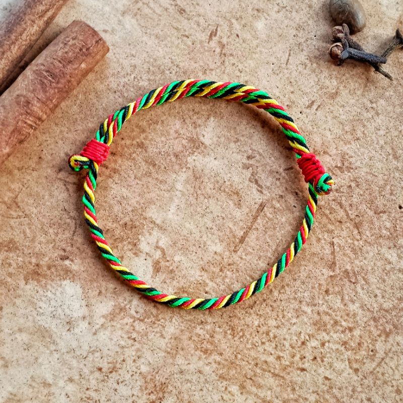 Green Regae Slot / Gelamg Regae / Gelang Hijau / Gelang Cowok Murah /  Gelang Khas Bali /  Oleh Oleh Bali Murah / Gelang Cowok Murah / Gelang Custom Murah / Pengerajin Gelang Bali / Gelang Regae / Craftdewata