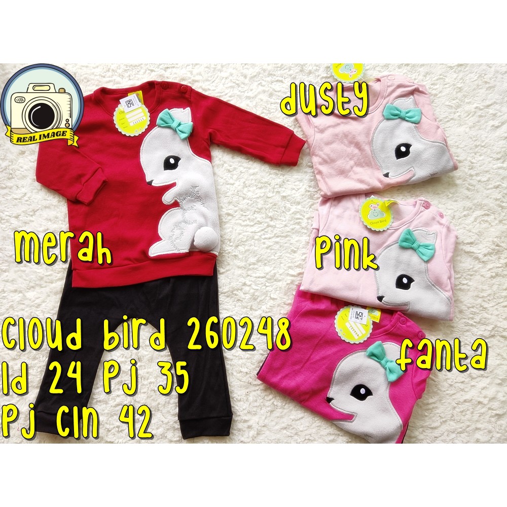 cloud bird 260248 piyama kelinci anak bayi