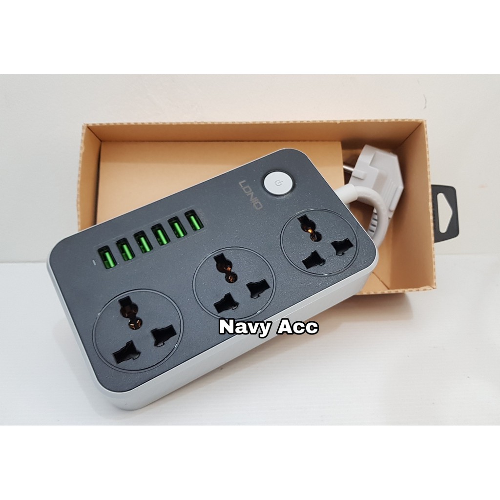 Travel Charger Ldnio 6usb 3.4a - Traveling Socket dan Charger Ldnio