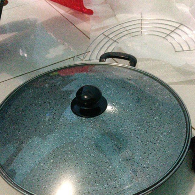 Wajan Maspion Deepwok Pornito Porcelain Granito 33cm Kode Hip