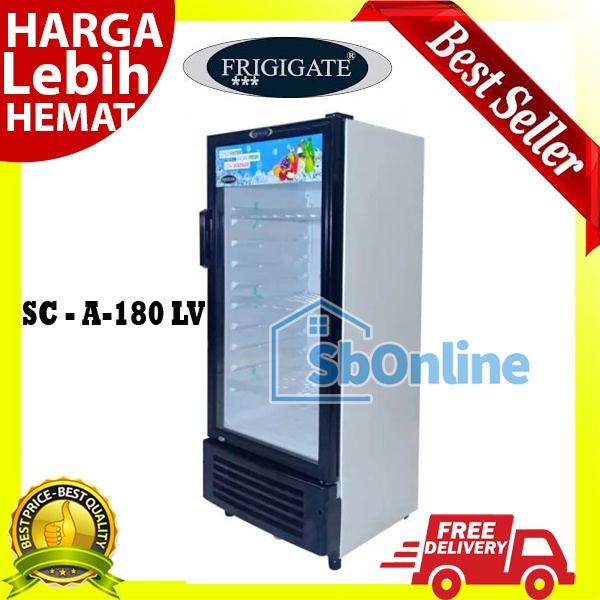 SHOWCASE COOLER FRIGIGATE SCA- 180 LV