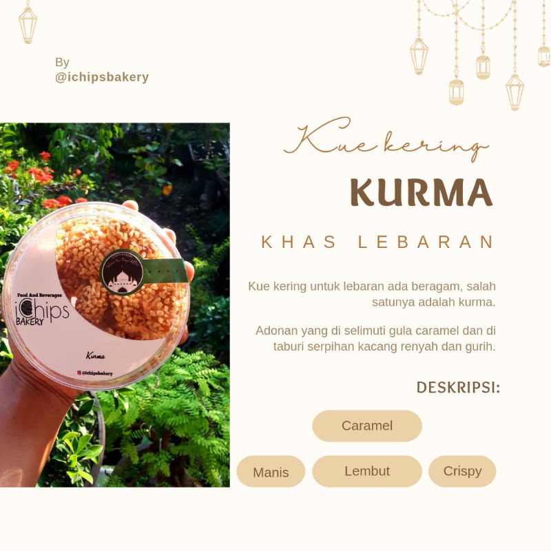 

Kue Kering Kurma 250gr
