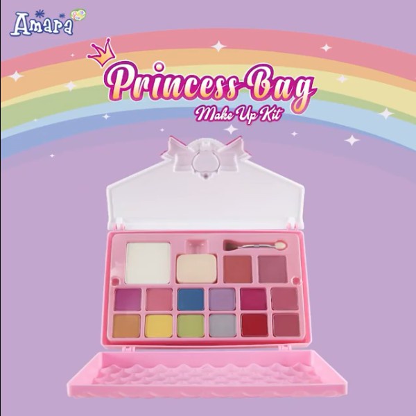 AMARA Princess Bag Make Up Aman untuk Anak