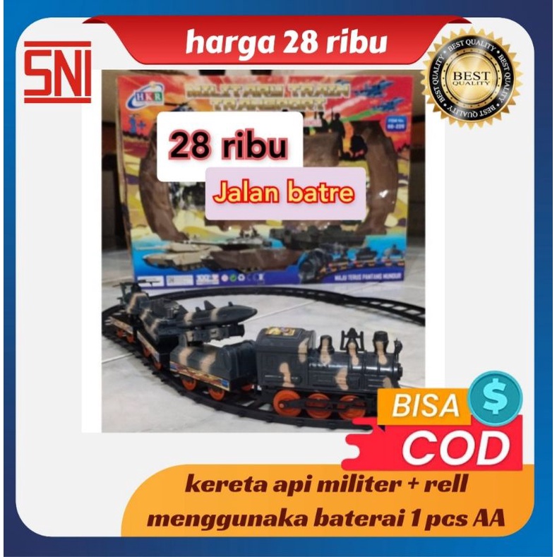 mainan kereta api militer kereta api anak mainan kereta abri mainan kereta perang mainan kereta TNI 