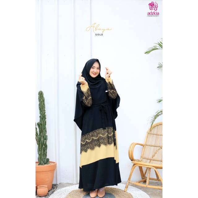 GAMIS SET ABAYA RENDA by ADZKI HIJAB