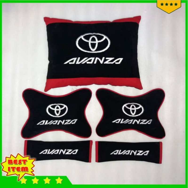 bantal mobil toyota avanza aksesoris interior mobil  avanza