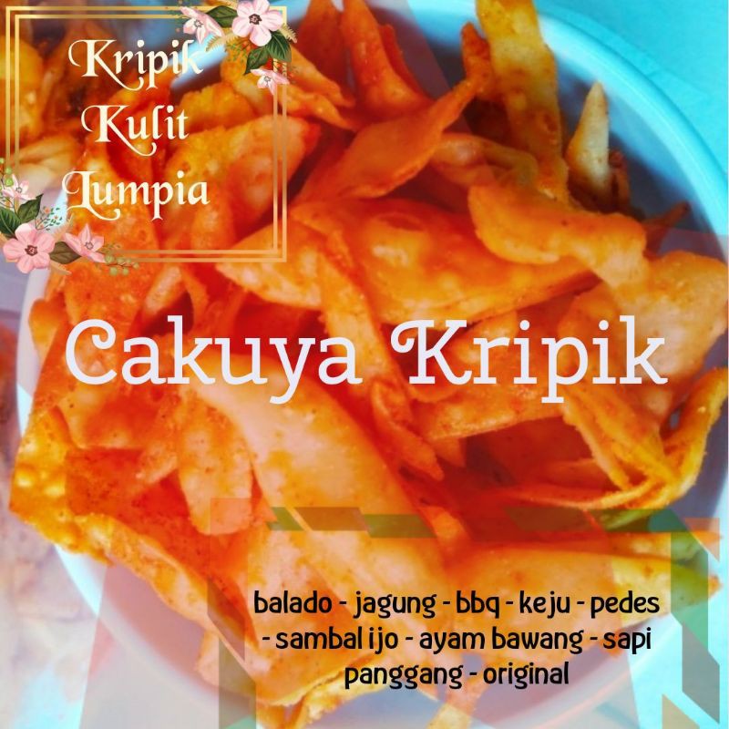 

snack kiloan murah enak snack kulit lumpia kulpi murah 90 gr