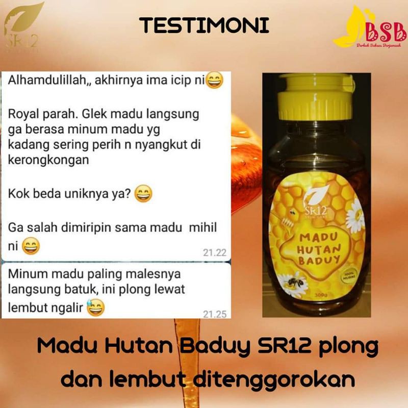 

Madu Hutan Baduy (300g)