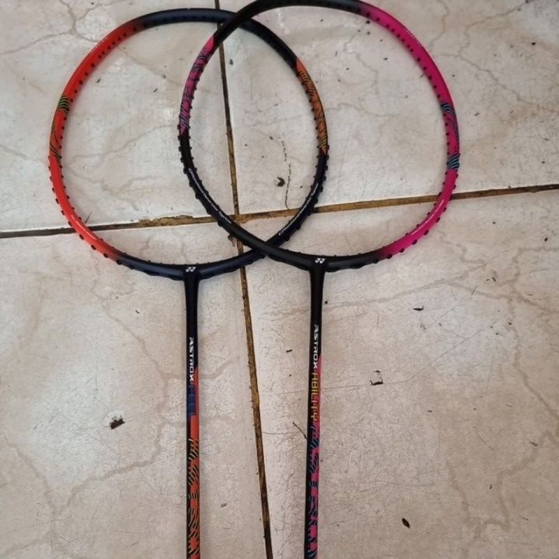 raket badminton astrox ability/astrox feel ori 100%
