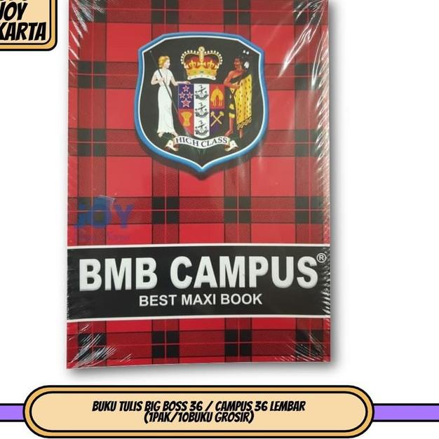 

WiB✔ Buku Tulis Big Boss 36 / Campus 36 lembar (1pak/10Buku Grosir) |Sedia