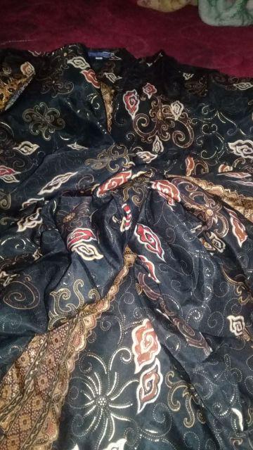 Real Pict!!! Kemeja Batik Anak Motif Mega Mendung