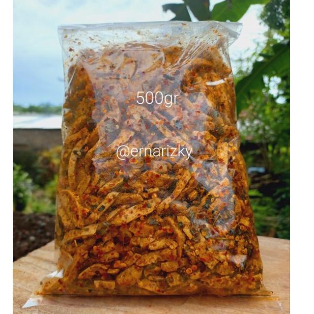 

GREAT SALES 8127 500 gr BASRENG STICK CRISPY VIRAL BUMBU BASAH REMPAH ASLI DAUN JERUK/HALAL ㊊