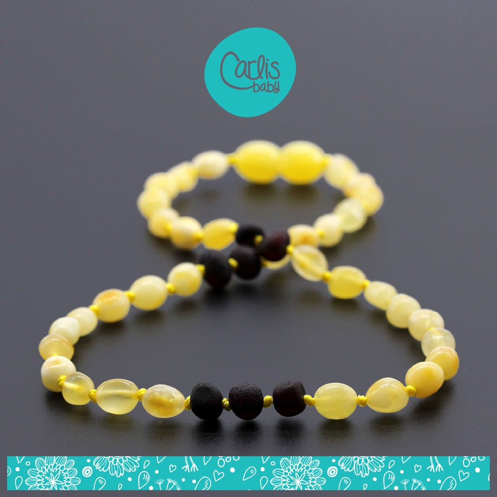 CE130 Kalung Amber Tumbuh Gigi Bayi By Carlis Baby