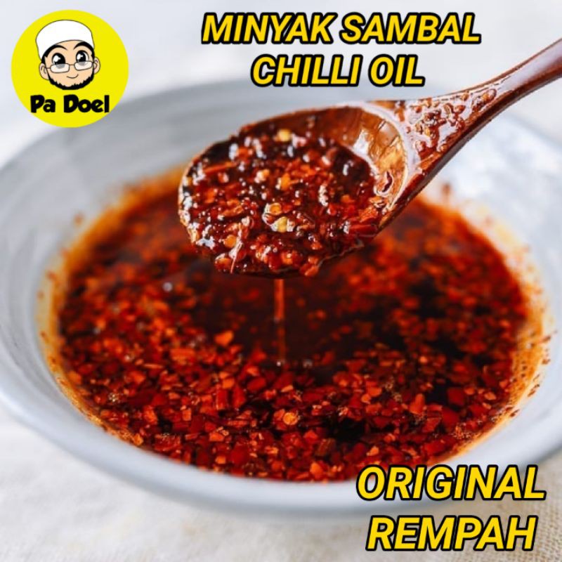 

Chilli Oil Minyak Sambal Original Rempah GLedek Pa Doel