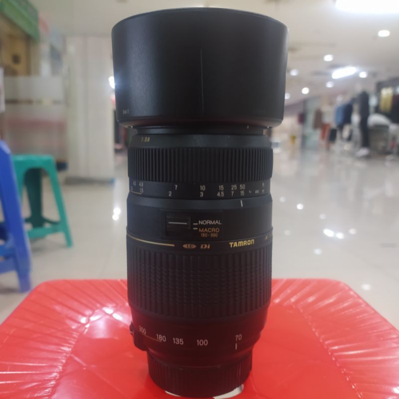 Lensa tele tamron 70-300 for nikon