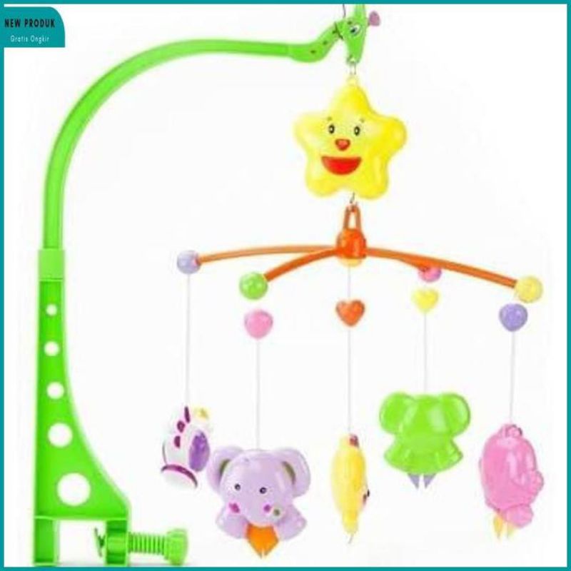 MUSICAL BABY BED BELL DUS D033B-C