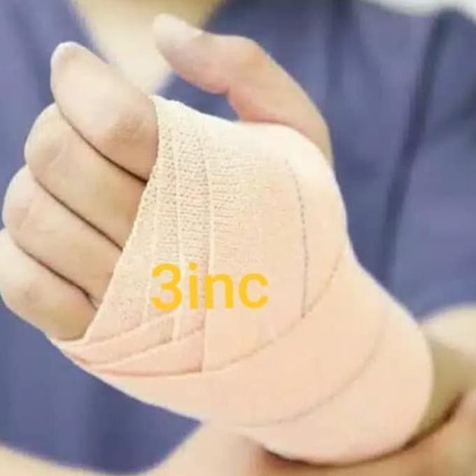 PERBAN ELASTIS - PERBAN ELASTISTANGAN KAKI - ELASTIC BANDAGE 3 inch