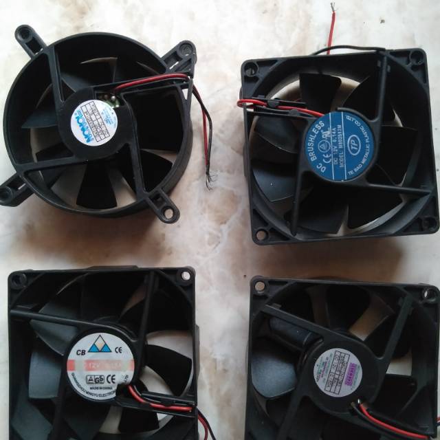 Fan Dc 12V / kipas pendingin komponen