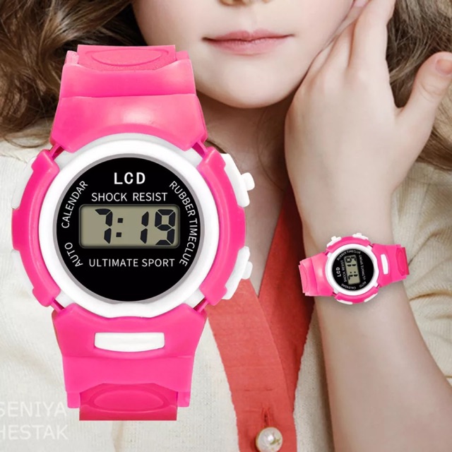 JAM TANGAN KIDS WARNA PERMEN