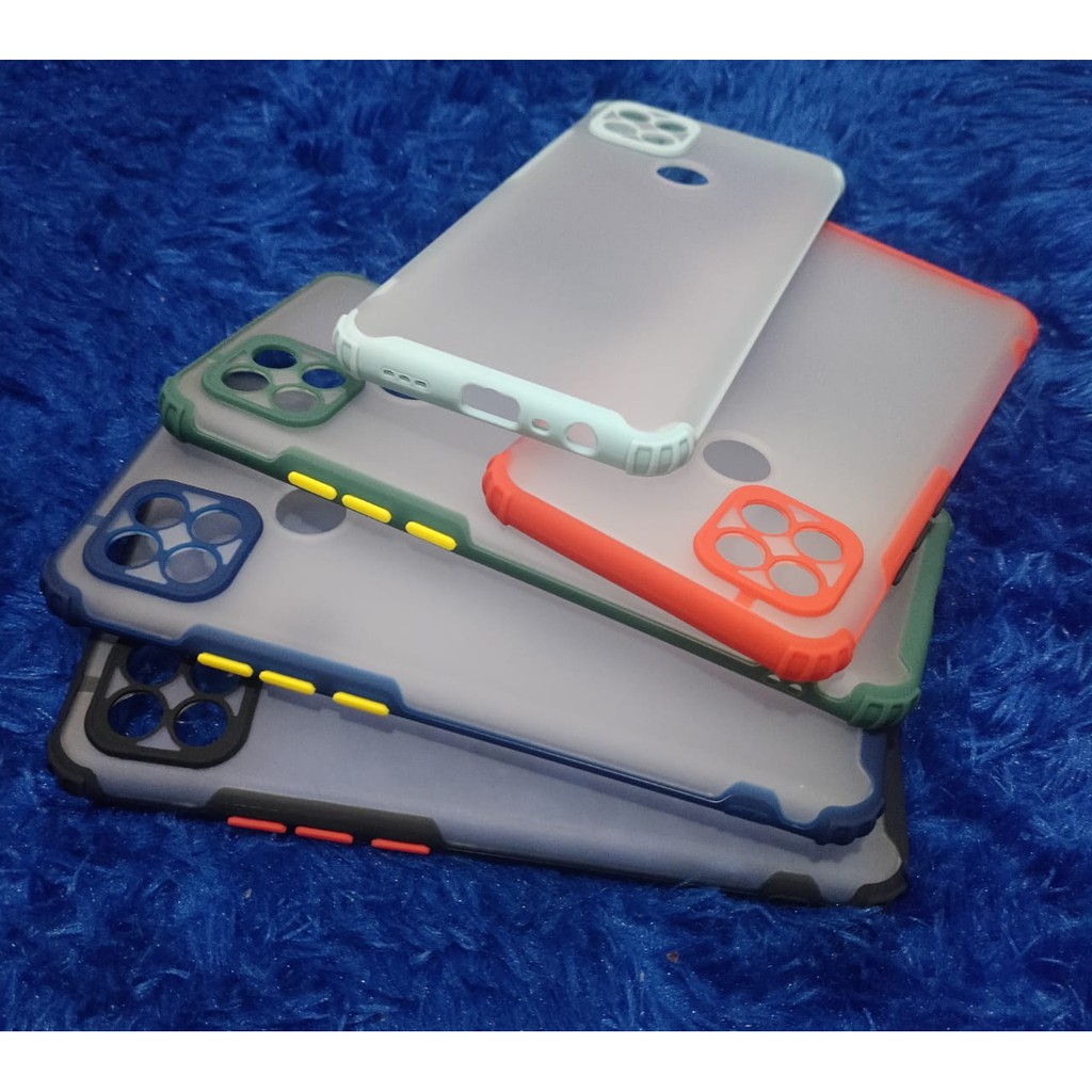 CASE OPPO A15 OPPO A15S HARDCASE DOFF PROTECT KAMERA
