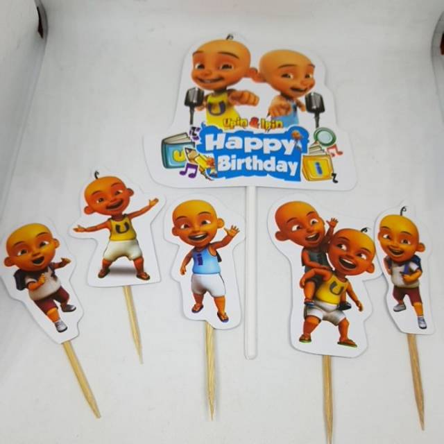 

Background tusuk stiker upin ipin