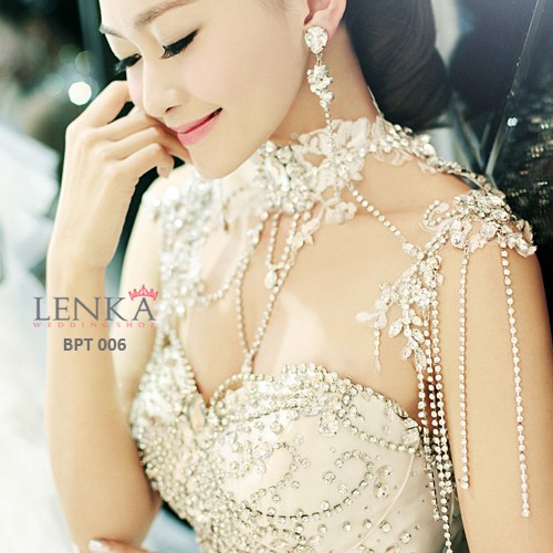 [READY STOCK] AKSESORIS WEDDING PESTA PENGANTIN BOLERO MUTIARA BPT006