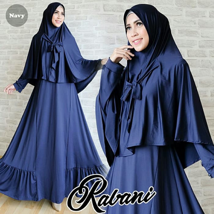 gamis Rabbani Syari navy