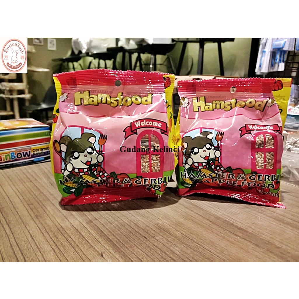 Hamsfood / makanan hamster &amp; gerbil 100 gr
