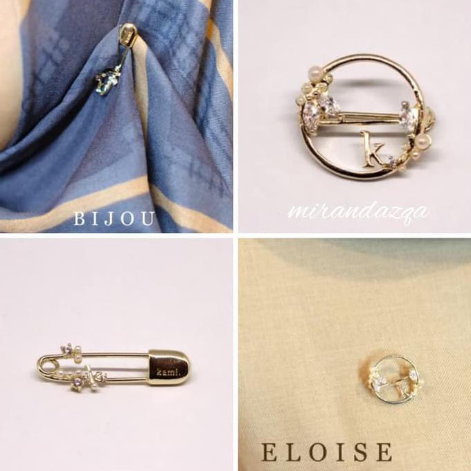 BIJOU & ELOISE brooch kamiidea by KAMI.