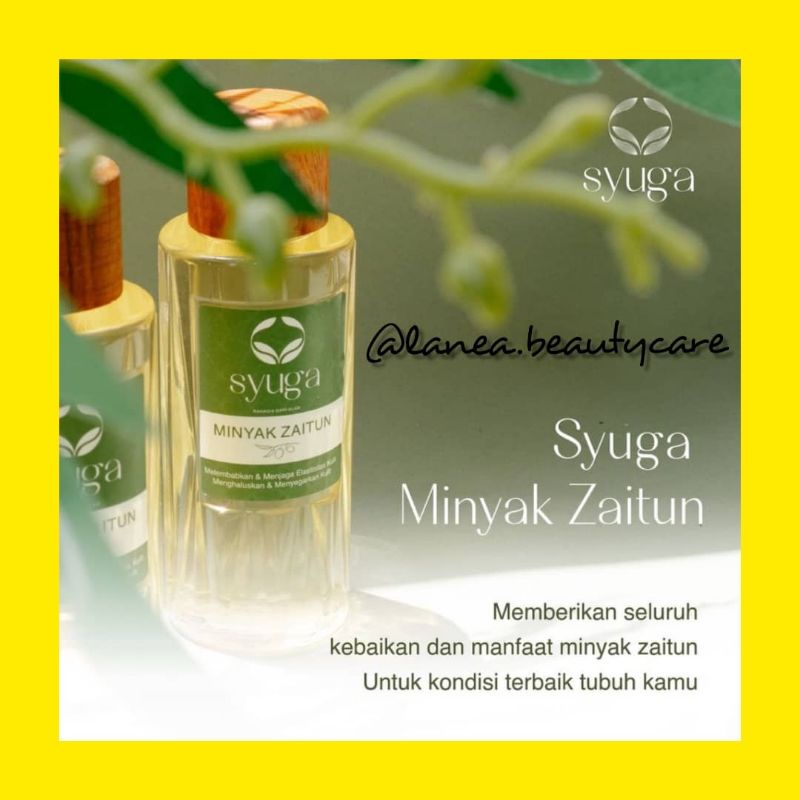 ✓LANEA.BEAUTYCARE ➡️ MINYAK ZAITUN SYUGA ORIGINAL BERBPOM