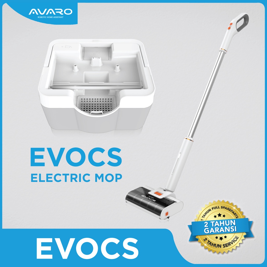 Pembersih Debu Avaro Evocs Vacuum Cleaner - Evocs Alat Pel Canggih - wet and dry floor cleaning mop