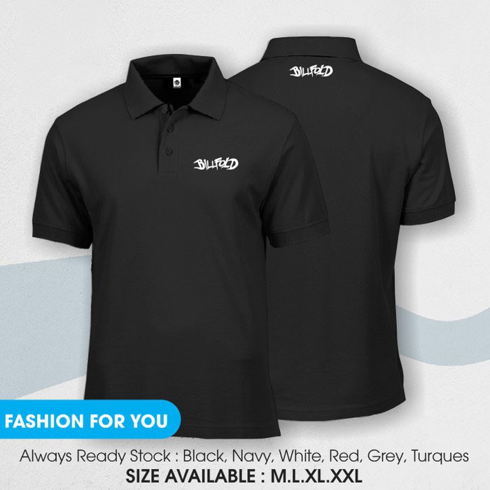 polo shirt billfold / kaos kerah billfold premium
