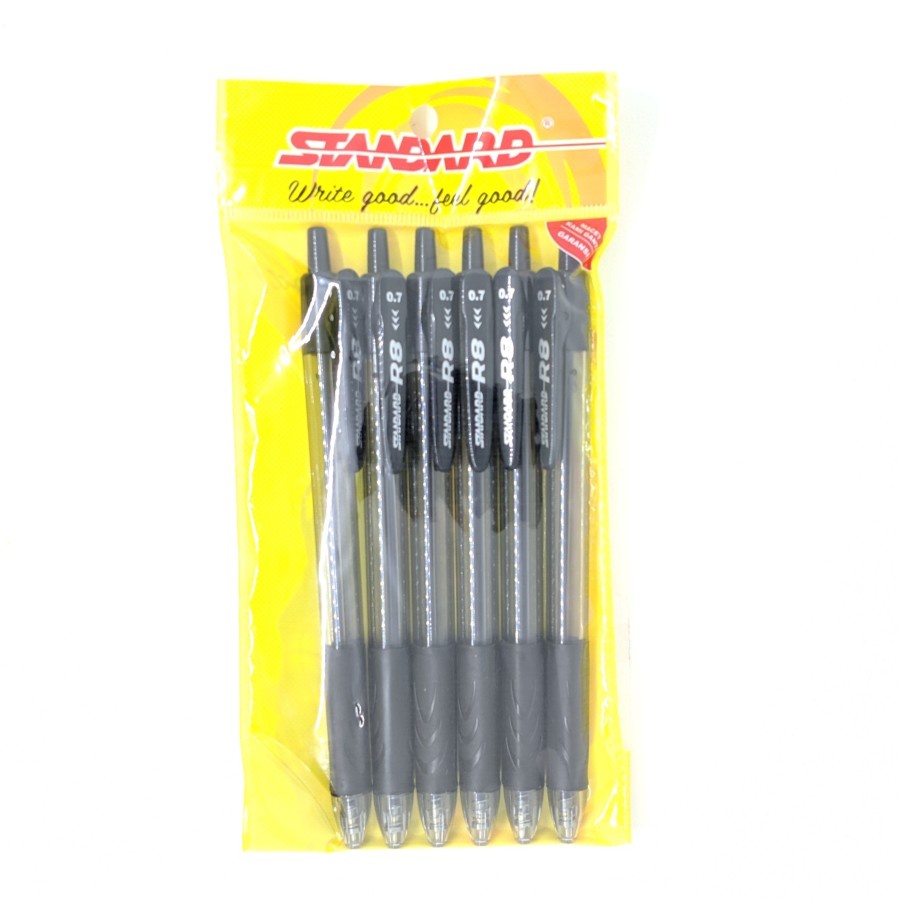 

Standard Pen - R8 0.7 Isi 6 pcs ( Pulpen, Pena, Ballpoint ) - CLEARANCE SALE