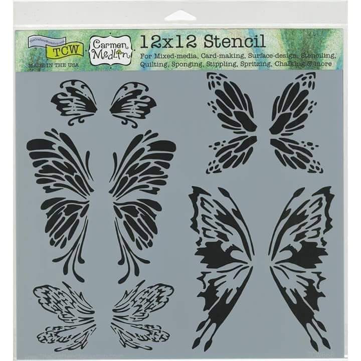 

TCW Stencil 12x12”- Code 7