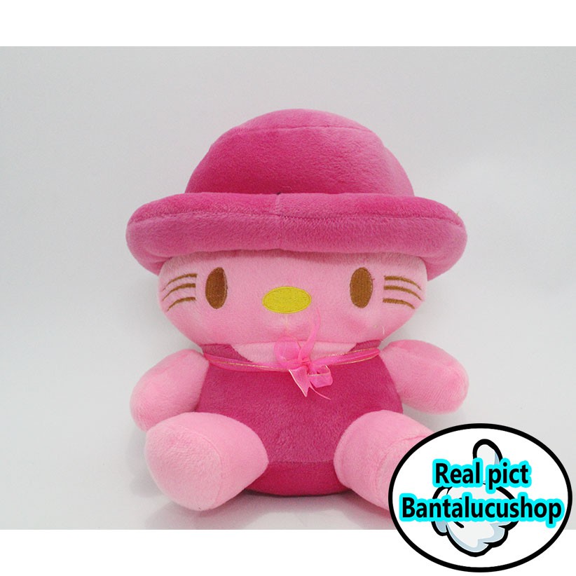 Boneka hello kitty topi T