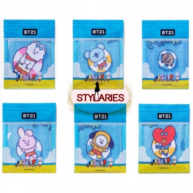 INNISFREE BT21 Beach Towel & Slogan Towel