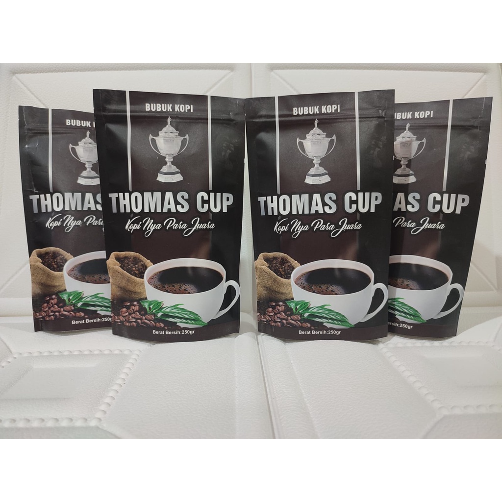 

Kopi Bubuk Hitam Murni Asli Thomas Cup 1Kg / kopi bubuk robusta / Bubuk Kopi / kopi excelso / kopi hitam bubuk