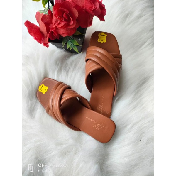 sendal wanita dewasa sandal teplek